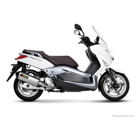 YAMAHA YP 125 R X-MAX MOMODESIGN MUFFLER SHAPE 1 AKRAPOVIC