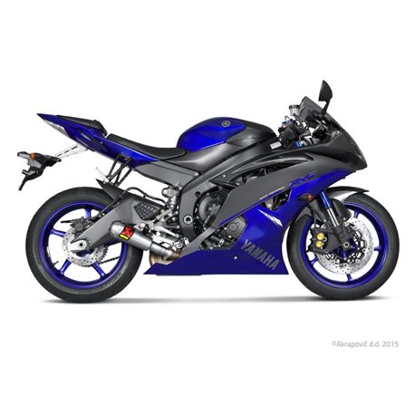 YAMAHA YZF-R6 600 ALUMINUM AKRAPOVIC