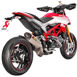 DUCATI HYPERMOTARD 821 SP ABS MUFFLER AKRAPOVIC