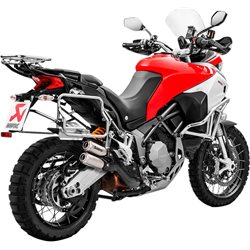 DUCATI MULTISTRADA 1200 S ABS DVT ENDURO SILVER AKRAPOVIC