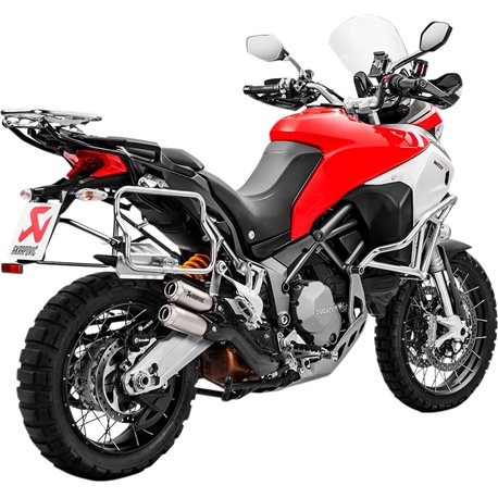 DUCATI MULTISTRADA 1200 S ABS ENDURO SILVER AKRAPOVIC