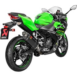 KAWASAKI EX 400 ABS NINJA SLIP-ON LINE AKRAPOVIC