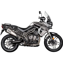 TRIUMPH TIGER 800 XC ABS SILVER AKRAPOVIC