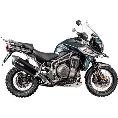 TRIUMPH TIGER EXPLORER XCA ABS BLACK AKRAPOVIC