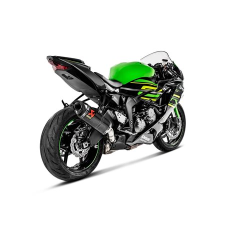 KAWASAKI ZX-6 R 600 NINJA PERFORMANCE STRAIGHT CAN AKRAPOVIC