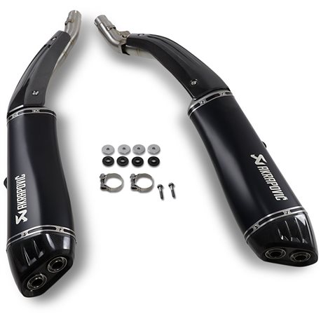 BMW K 1600 B ABS PAIR AKRAPOVIC