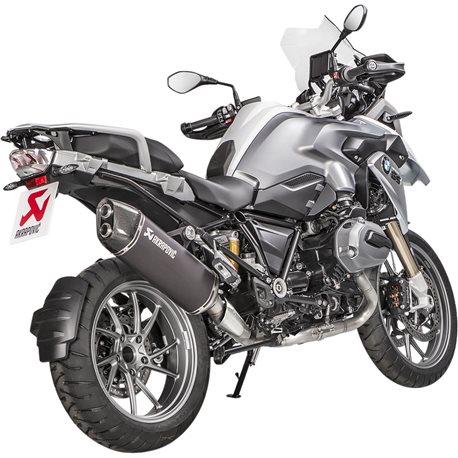 BMW R 1200 GS ABS ADVENTURE TRIPLE BLACK HEADER AKRAPOVIC