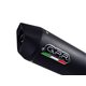 APRILIA MANA 850 - GT 2007/16 ESCAPE SEMICOMPLETO HOMOLOGADO FURORE NERO