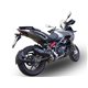 APRILIA CAPONORD 1200 2013/15 ESCAPE HOMOLOGADO Y TUBO DE CONEXIÓN FURORE NERO