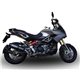 APRILIA CAPONORD 1200 2013/15 ESCAPE HOMOLOGADO Y TUBO DE CONEXIÓN GPE ANN. POPPY