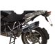 BMW R 1200 GS 2010/12 ESCAPE HOMOLOGADO Y TUBO DE CONEXIÓN FURORE NERO