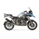 BMW R 1200 GS 2013/16 ESCAPE HOMOLOGADO Y TUBO DE CONEXIÓN FURORE NERO