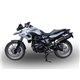 BMW F 700 GS 2011/15 ESCAPE HOMOLOGADO Y TUBO DE CONEXIÓN FURORE NERO