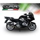 BMW R 1200 RT 2015/16 ESCAPE HOMOLOGADO Y TUBO DE CONEXIÓN GPE ANN. POPPY