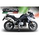 BMW F 750 GS 2018/20 E4 ESCAPE HOMOLOGADO Y TUBO DE CONEXIÓN SATINOX