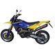 HUSQVARNA TE S - SM 410 2005/06 ESCAPE SEMICOMPLETO HOMOLOGADO Y CATALYZADO GPE ANN. TITAIUM