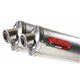 DUCATI MONSTER S2R 800 2004/07 DOBLE ESCAPE SEMICOMPLETO HOMOLOGADO INOX TONDO / ROUND