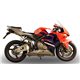 HONDA CBR 600 RR 2007/16 LÍNEA COMPLETA RACING DEEPTONE INOX