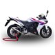 HONDA CBR 500 R 2012/18 LÍNEA COMPLETA RACING DEEPTONE INOX