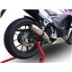 Ducati 848 2007-13 gpr m3 titanium natural 