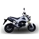 HONDA MSX - GROM 125 2013/17 LÍNEA COMPLETA RACING FURORE NERO