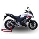 HONDA CB 500 X 2016/18 E4 LÍNEA COMPLETA RACING DEEPTONE INOX