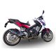 HONDA CB 650 F 2014/16 ESCAPE COMPLETO HOMOLOGADO GPE ANN. POPPY