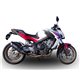 HONDA CB 650 F 2014/16 ESCAPE COMPLETO HOMOLOGADO FURORE NERO