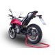 HUSQVARNA TERRA - STRADA 650 2013/15 ESCAPE COMPLETO HOMOLOGADO FURORE NERO