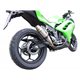 KAWASAKI NINJA 300 R 2012/16 E3 ESCAPE COMPLETO HOMOLOGADO DEEPTONE INOX