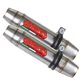 DUCATI STREETFIGHTER 848 2011/14 ESCAPE HOMOLOGADO Y TUBO DE CONEXIÓN DEEPTONE INOX