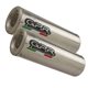 DUCATI 916-SP-RACING 1994/99 DOBLE ESCAPE SEMICOMPLETO HOMOLOGADO M3 TITANIUM NATURAL