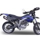 DERBI SENDA DRD 125 R / SM 2009/13 ESCAPE HOMOLOGADO Y TUBO DE CONEXIÓN GPE ANN. TITAIUM