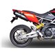 APRILIA DORSODURO 1200 2011/16 ESCAPE HOMOLOGADO CATALIZADO CON TUBO DE CONEXIÓN GP EVO4 POPPY