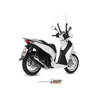 HONDA SH 125 2013 2016 STRONGER ALUMINIO NEGRO LINEA COMPLETA 1x1