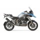 BMW R 1200 GS ADVENTURE 2017/18 E4 ESCAPE HOMOLOGADO Y TUBO DE CONEXIÓN GP EVO4 POPPY