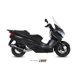 SUZUKI BURGMAN 200 2007 2013 STRONGER ALUMINIO NEGRO LINEA COMPLETA 1x1