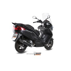 SUZUKI BURGMAN 200 2007 2013 STRONGER ALUMINIO NEGRO LINEA COMPLETA 1x1