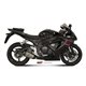 SUZUKI GSX-R 600 2006 2007 SUONO INOX COPA CARBONO