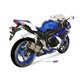 SUZUKI GSX-R 600 2008 2010 SUONO INOX COPA CARBONO