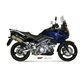 SUZUKI DL V-STROM 1000 2002 2013 SUONO INOX COPA CARBONO 2 SILENCIOSOS