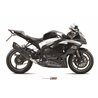 SUZUKI GSX-R 1000 2009 2011 SUONO ALUMINIO NEGRO 2 SILENCIOSOS