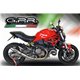 DUCATI MONSTER 1200 S/R 2017/20 E4 ESCAPE HOMOLOGADO Y CATALIZADO M3 TITANIUM NATURAL