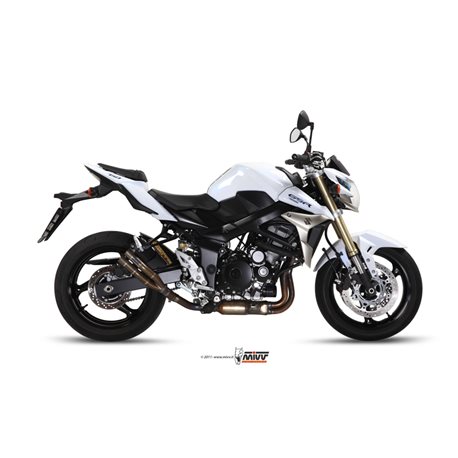 SUZUKI GSR 750 2011 2016 DOUBLE GUN FULL TITANIO