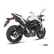 SUZUKI GSR 750 2011 2016 DOUBLE GUN ALUMINIO NEGRO