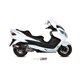 SUZUKI BURGMAN 400 2006 2016 SPEED EDGE ALUMINIO NEGRO LINEA COMPLETA 1x1