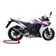 HONDA CBR 500 R 2017/18 E4 ESCAPE HOMOLOGADO Y TUBO DE CONEXIÓN GP EVO4 BLACK TITANIUM