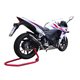 HONDA CBR 500 R 2017/18 E4 ESCAPE HOMOLOGADO Y TUBO DE CONEXIÓN GP EVO4 BLACK TITANIUM