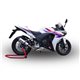 HONDA CBR 500 R 2017/18 E4 ESCAPE HOMOLOGADO Y TUBO DE CONEXIÓN GP EVO4 TITANIUM