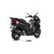 SUZUKI BURGMAN 125 2007 2013 STRONGER ALUMINIO NEGRO LINEA COMPLETA 1x1